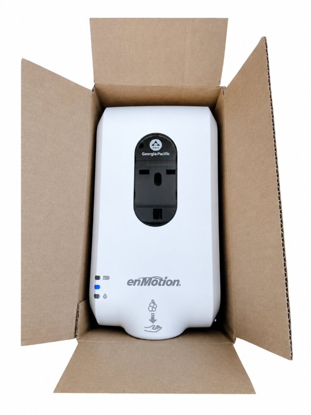 enMotion Automatic Touchless Soap/Sanitizer Dispenser, White